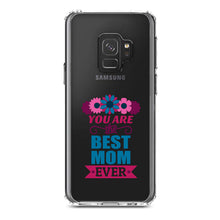 DistinctInk® Clear Shockproof Hybrid Case for Apple iPhone / Samsung Galaxy / Google Pixel - You Are the Best Mom Ever