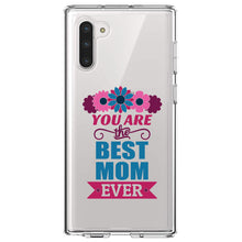 DistinctInk® Clear Shockproof Hybrid Case for Apple iPhone / Samsung Galaxy / Google Pixel - You Are the Best Mom Ever