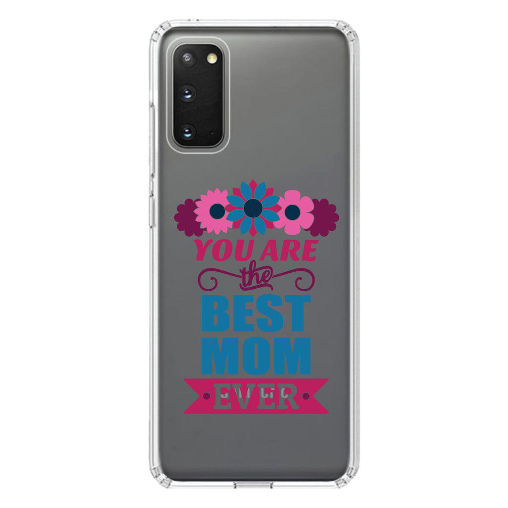 You Are the Best Mom Ever Clear Shockproof iPhone Case, view 13