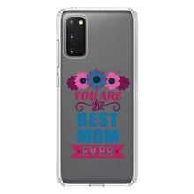 DistinctInk® Clear Shockproof Hybrid Case for Apple iPhone / Samsung Galaxy / Google Pixel - You Are the Best Mom Ever