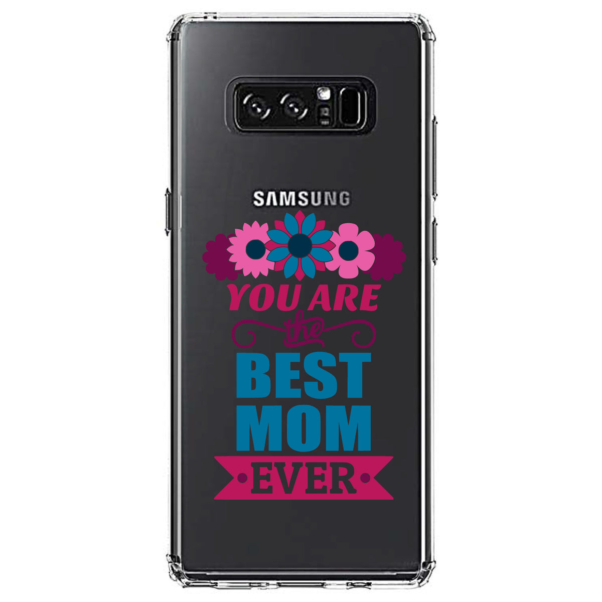 You Are the Best Mom Ever Clear Shockproof iPhone Case, view 12