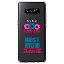 DistinctInk® Clear Shockproof Hybrid Case for Apple iPhone / Samsung Galaxy / Google Pixel - You Are the Best Mom Ever