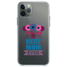 DistinctInk® Clear Shockproof Hybrid Case for Apple iPhone / Samsung Galaxy / Google Pixel - You Are the Best Mum Ever