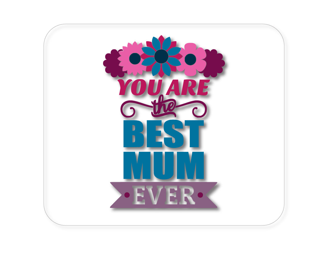 DistinctInk Custom Foam Rubber Mouse Pad - 1/4