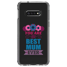 DistinctInk® Clear Shockproof Hybrid Case for Apple iPhone / Samsung Galaxy / Google Pixel - You Are the Best Mum Ever