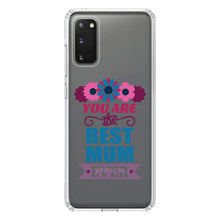 DistinctInk® Clear Shockproof Hybrid Case for Apple iPhone / Samsung Galaxy / Google Pixel - You Are the Best Mum Ever
