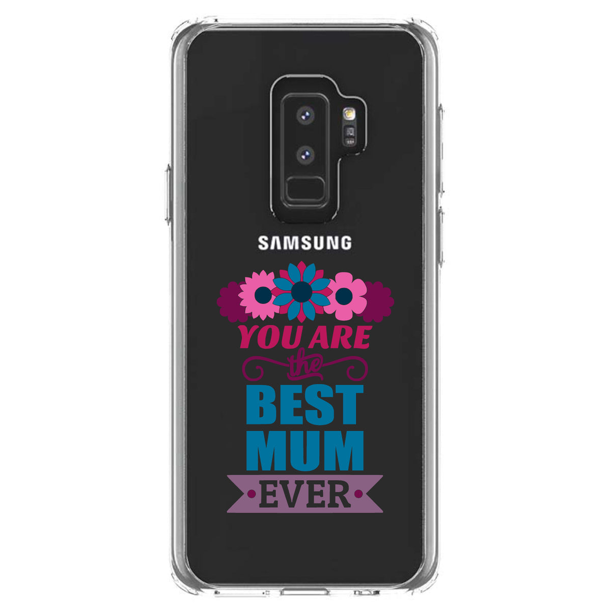 You Are the Best Mum Ever Clear Shockproof iPhone Case, view 20
