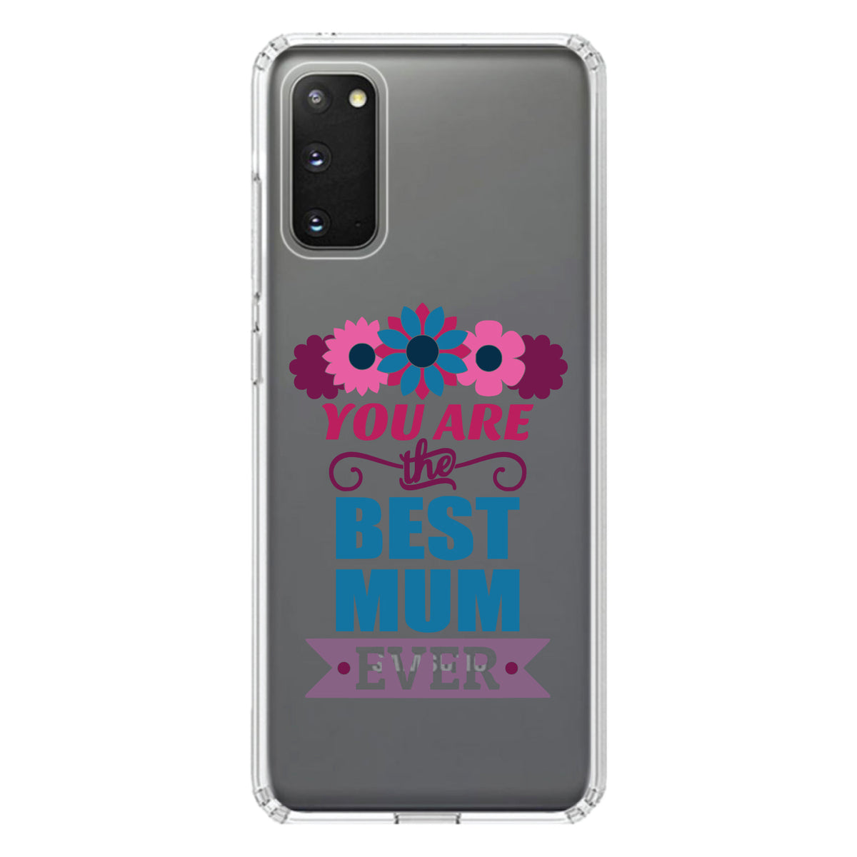 You Are the Best Mum Ever Clear Shockproof iPhone Case, view 13