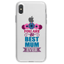 DistinctInk® Clear Shockproof Hybrid Case for Apple iPhone / Samsung Galaxy / Google Pixel - You Are the Best Mum Ever