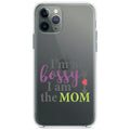 I'm Not Bossy I Am The Mom Clear Shockproof iPhone Case