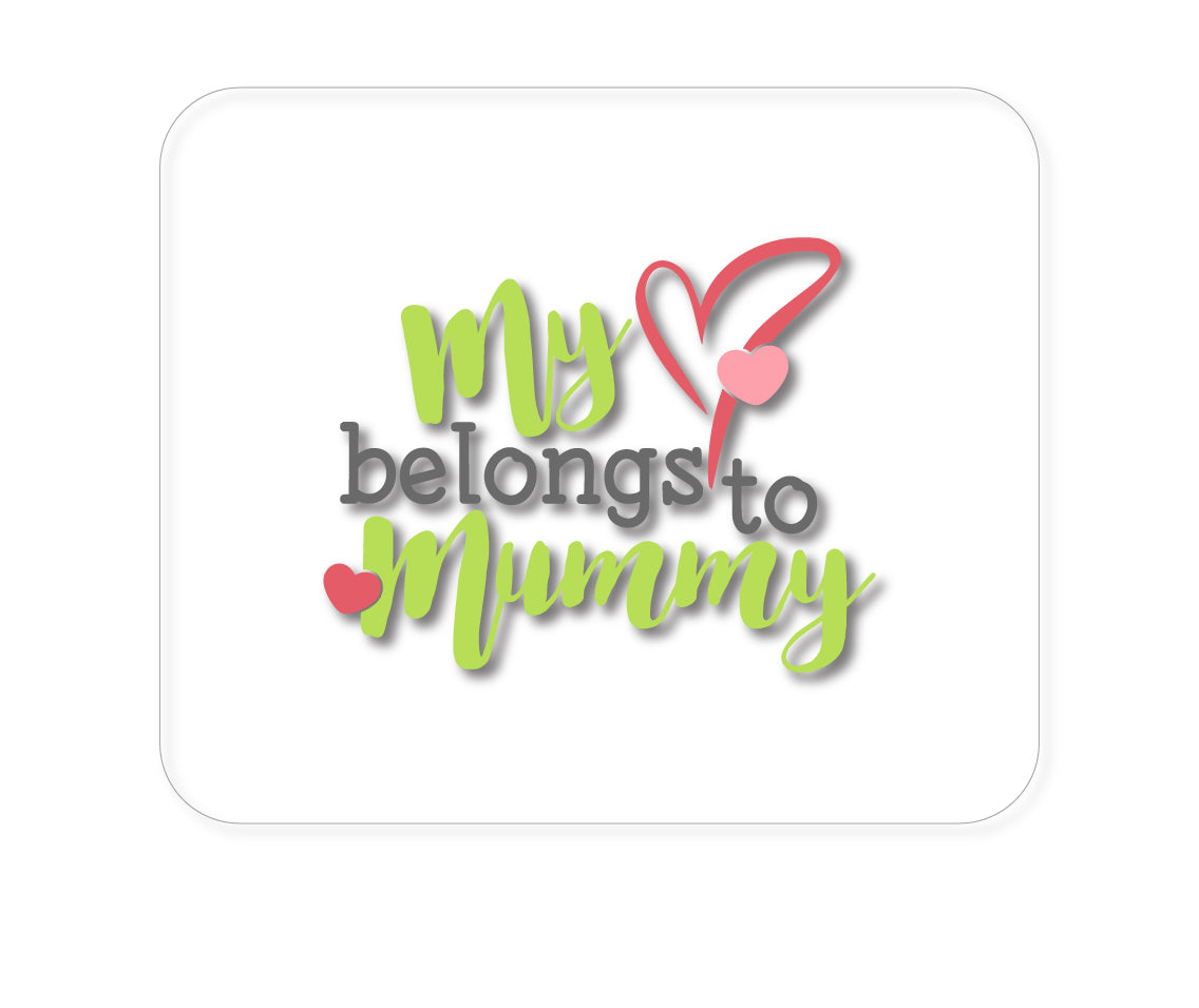 DistinctInk Custom Foam Rubber Mouse Pad - 1/4