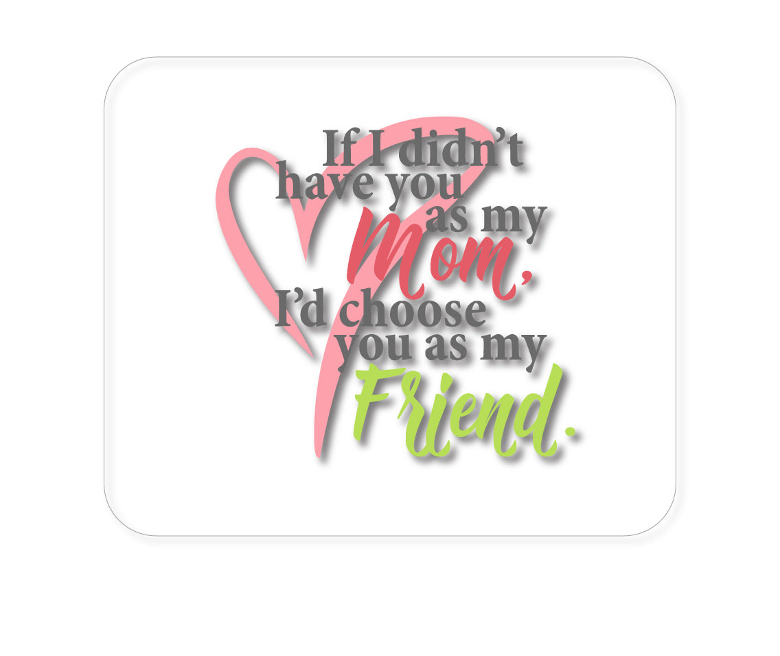 DistinctInk Custom Foam Rubber Mouse Pad - 1/4