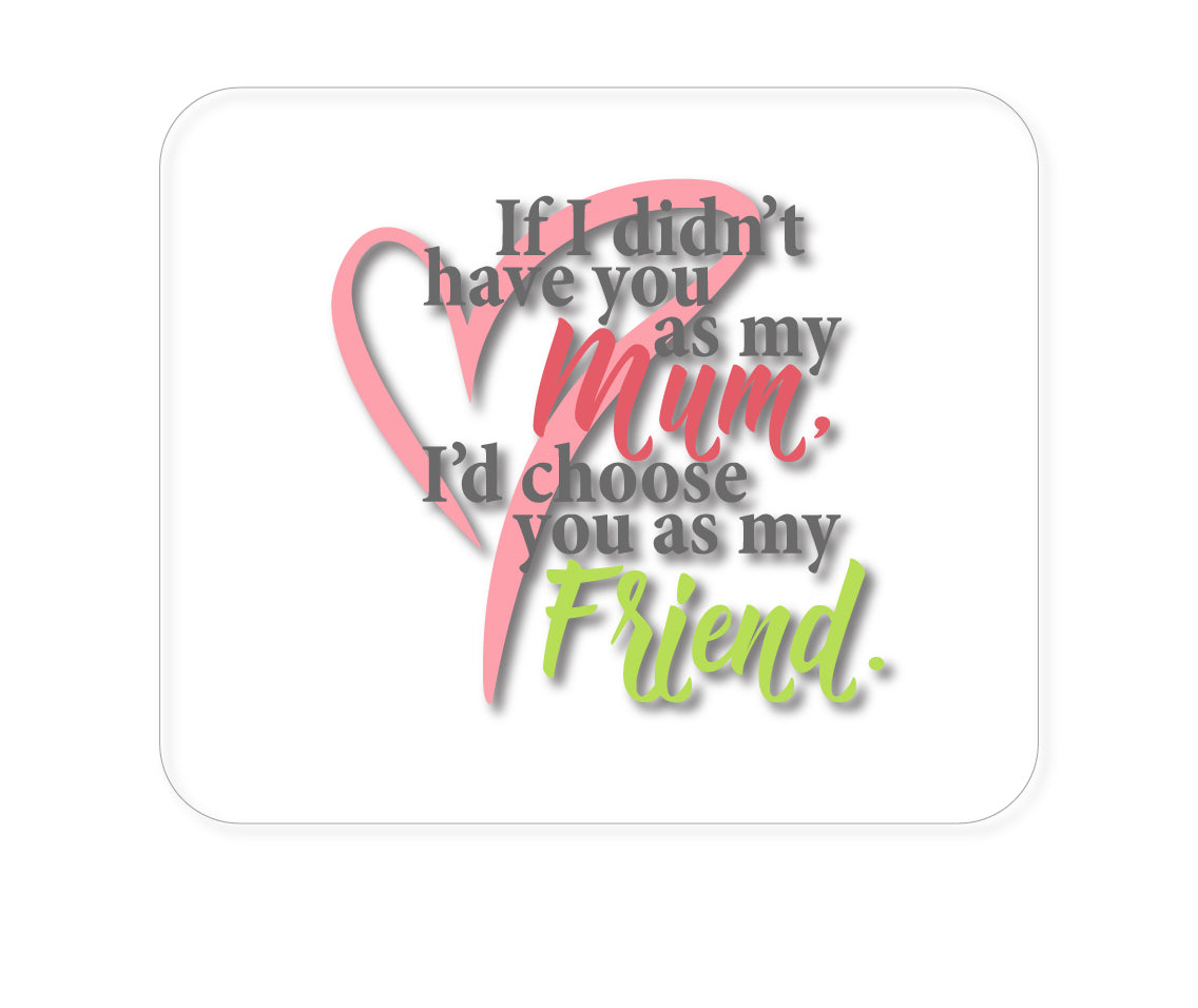 DistinctInk Custom Foam Rubber Mouse Pad - 1/4