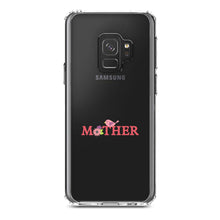 DistinctInk® Clear Shockproof Hybrid Case for Apple iPhone / Samsung Galaxy / Google Pixel - Mother - Pink Bird & Flowers