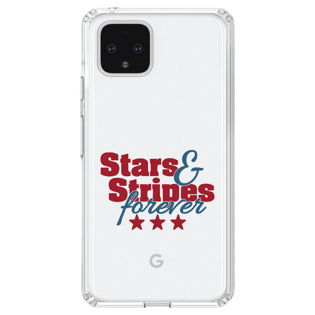 Stars & Stripes Forever Clear Shockproof iPhone Case, view 24