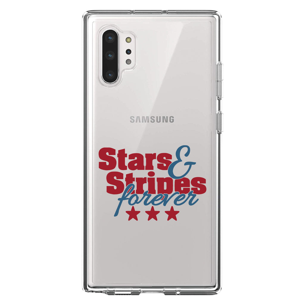 Stars & Stripes Forever Clear Shockproof iPhone Case, view 10