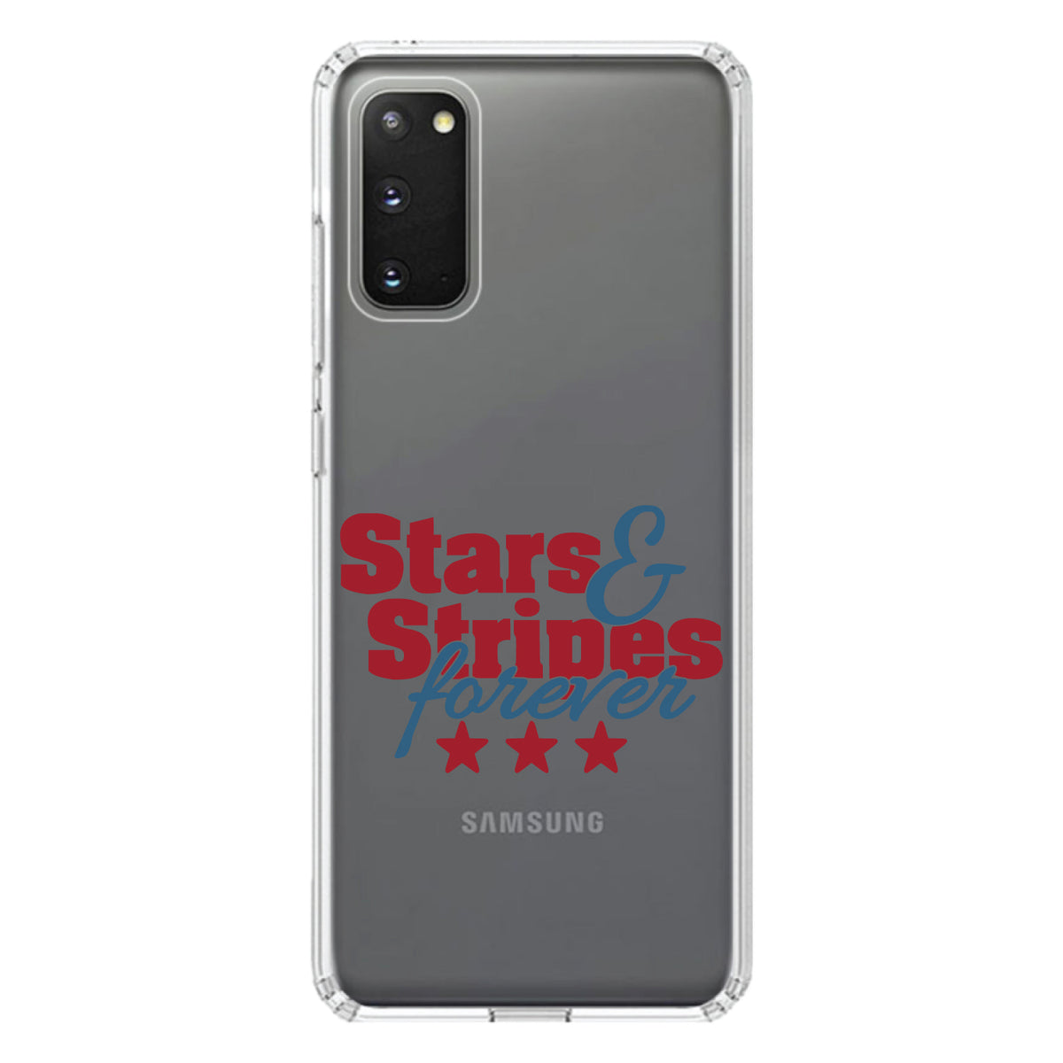 Stars & Stripes Forever Clear Shockproof iPhone Case, view 13