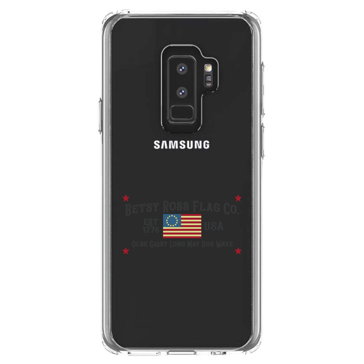 Betsy Ross Flag Co, Old Glory USA Clear Shockproof iPhone Case, view 20