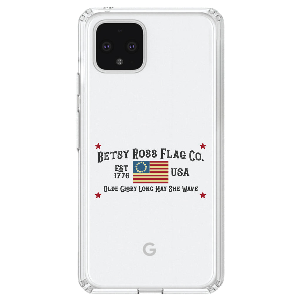 Betsy Ross Flag Co, Old Glory USA Clear Shockproof iPhone Case, view 24