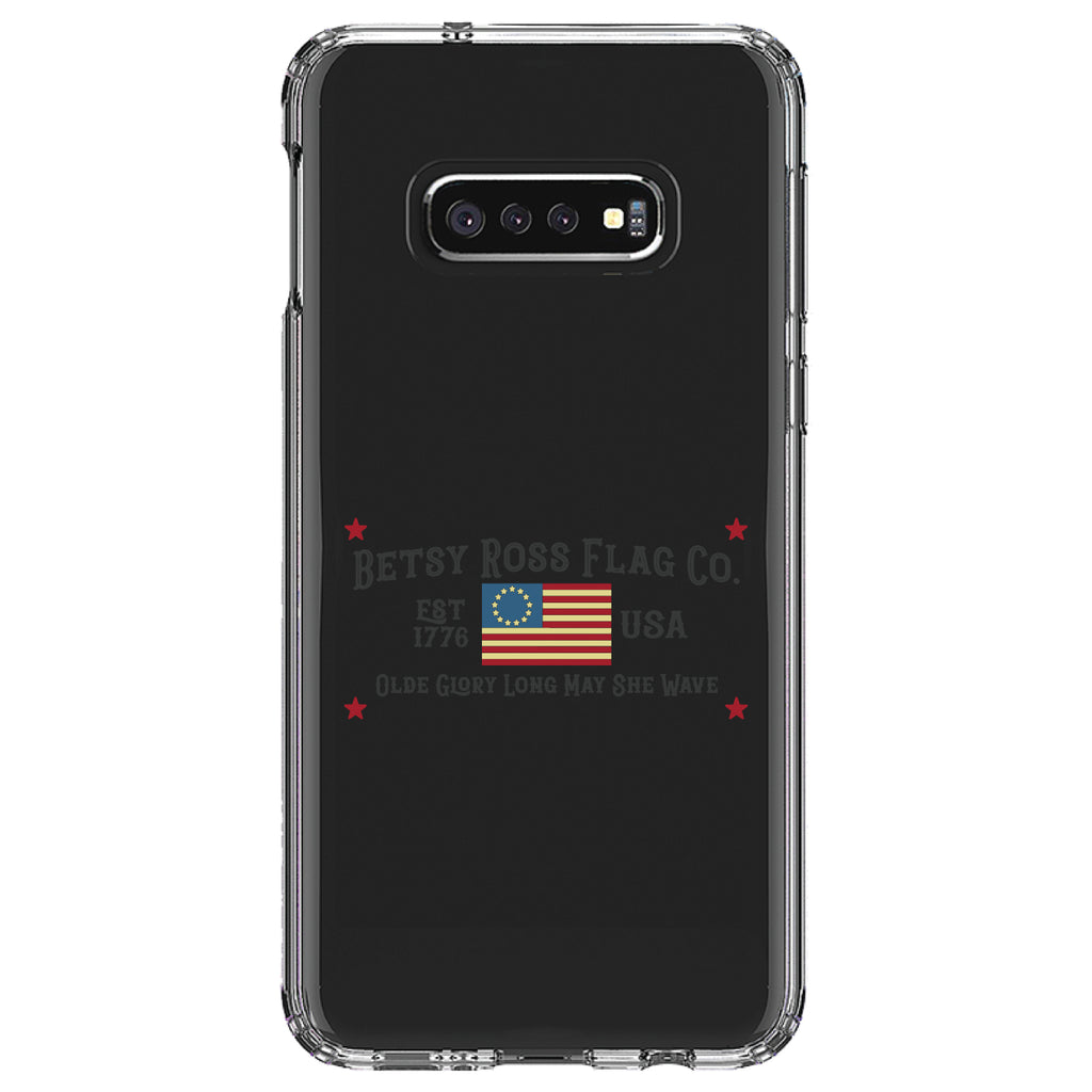 Betsy Ross Flag Co, Old Glory USA Clear Shockproof iPhone Case, view 18