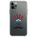 Uncle Sam Cartoon USA Patriotic Clear Shockproof iPhone Case