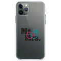 Mr. & Mrs. Wedding Rings Clear Shockproof iPhone Case