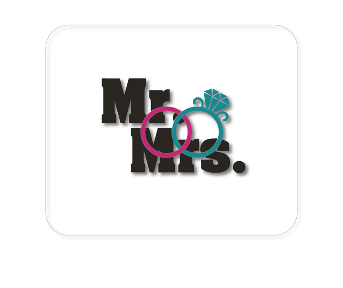 DistinctInk Custom Foam Rubber Mouse Pad - 1/4