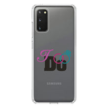 DistinctInk® Clear Shockproof Hybrid Case for Apple iPhone / Samsung Galaxy / Google Pixel - I Do - Wedding Rings