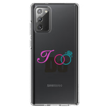 DistinctInk® Clear Shockproof Hybrid Case for Apple iPhone / Samsung Galaxy / Google Pixel - I Do - Wedding Rings