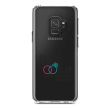 DistinctInk® Clear Shockproof Hybrid Case for Apple iPhone / Samsung Galaxy / Google Pixel - To Have & To Hold Wedding Rings