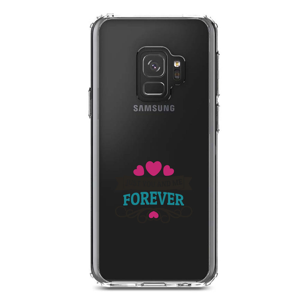 Just You And Me Forever Clear Shockproof iPhone Case, view 19