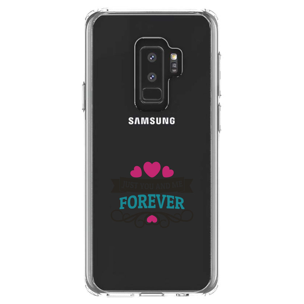 Just You And Me Forever Clear Shockproof iPhone Case, view 20