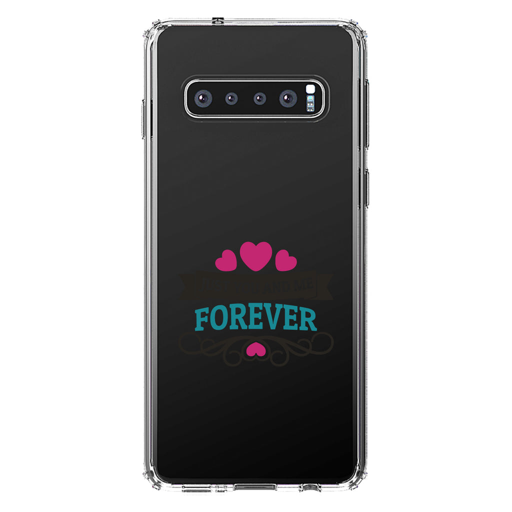 Just You And Me Forever Clear Shockproof iPhone Case, view 16