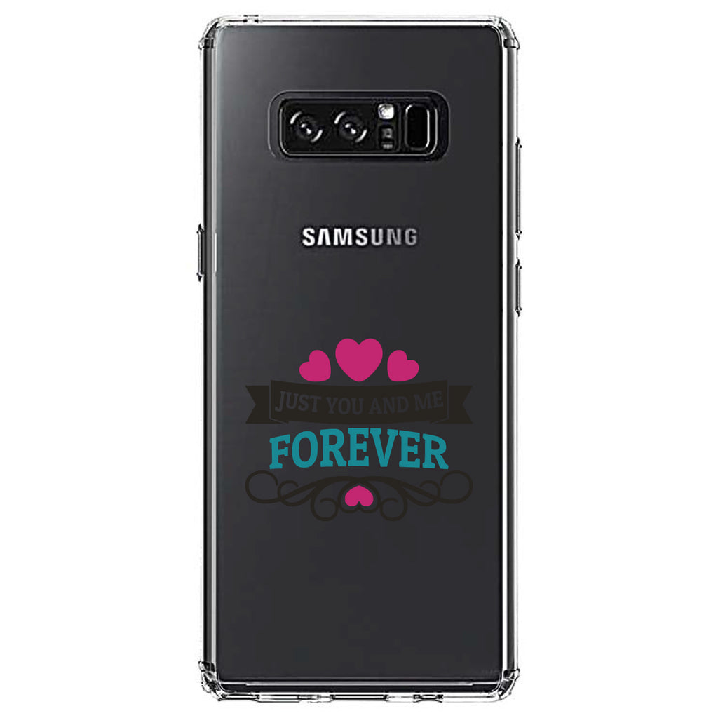 Just You And Me Forever Clear Shockproof iPhone Case, view 12