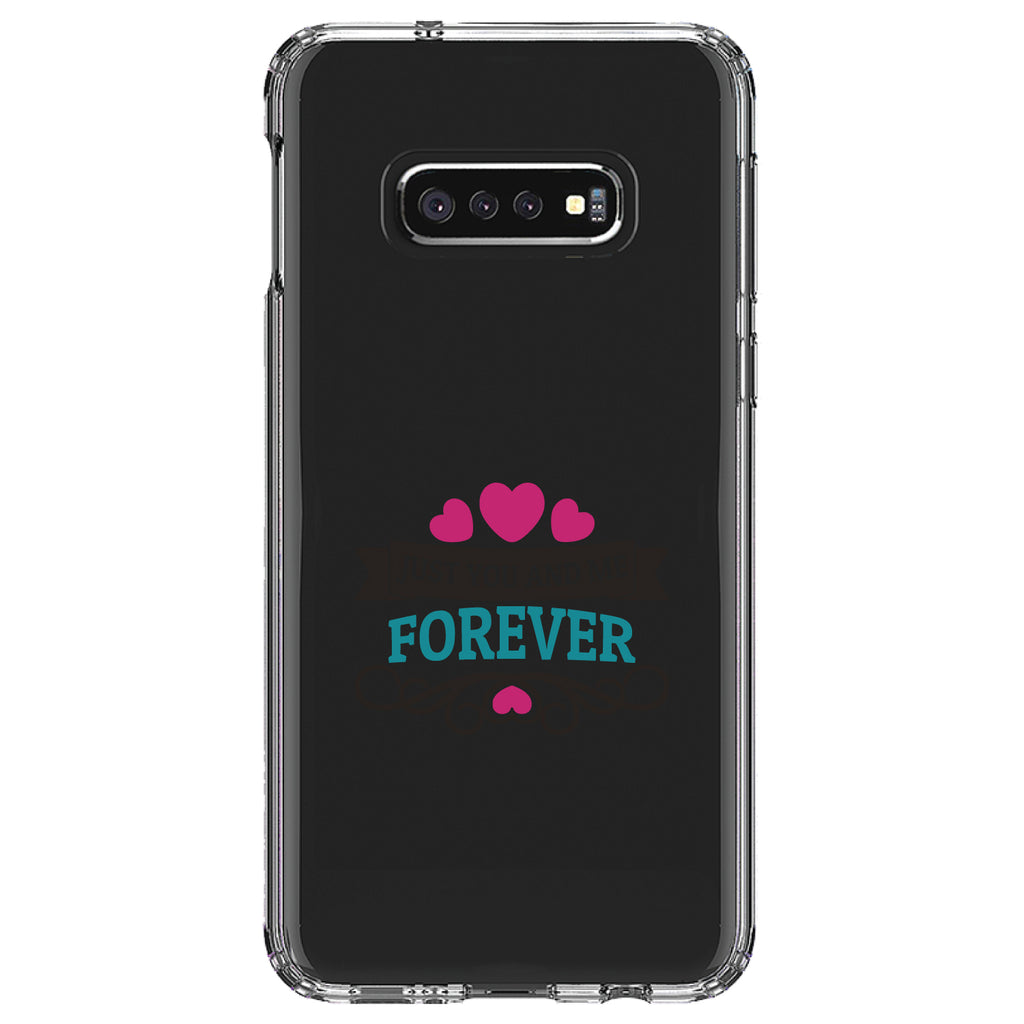 Just You And Me Forever Clear Shockproof iPhone Case, view 18