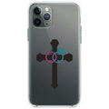 Wedding Rings Cross Jesus Clear Shockproof iPhone Case