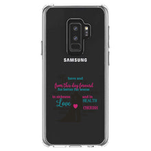 DistinctInk® Clear Shockproof Hybrid Case for Apple iPhone / Samsung Galaxy / Google Pixel - To Have & To Hold From This Day Forward