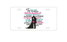 DistinctInk Custom Aluminum Decorative Vanity Front License Plate - To Have & To Hold From This Day Forward