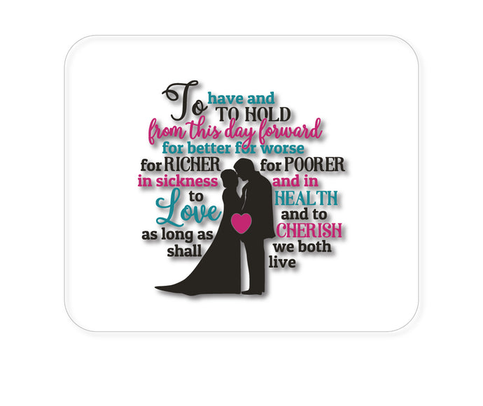 DistinctInk Custom Foam Rubber Mouse Pad - 1/4