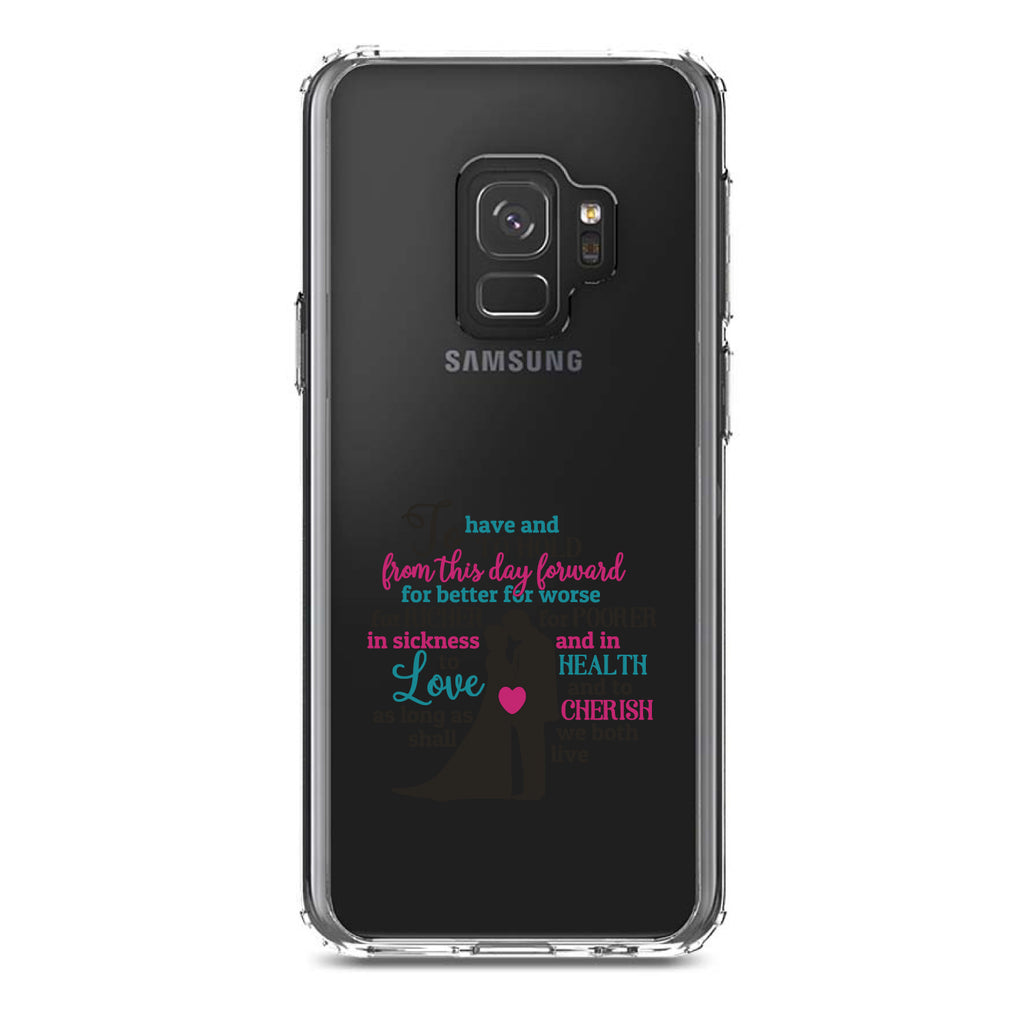 To Have & To Hold From This Day Forward Clear Shockproof iPhone Case, view 19