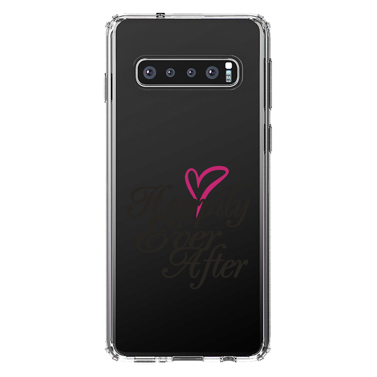 Happily Ever After Heart Clear Shockproof iPhone Case, view 16