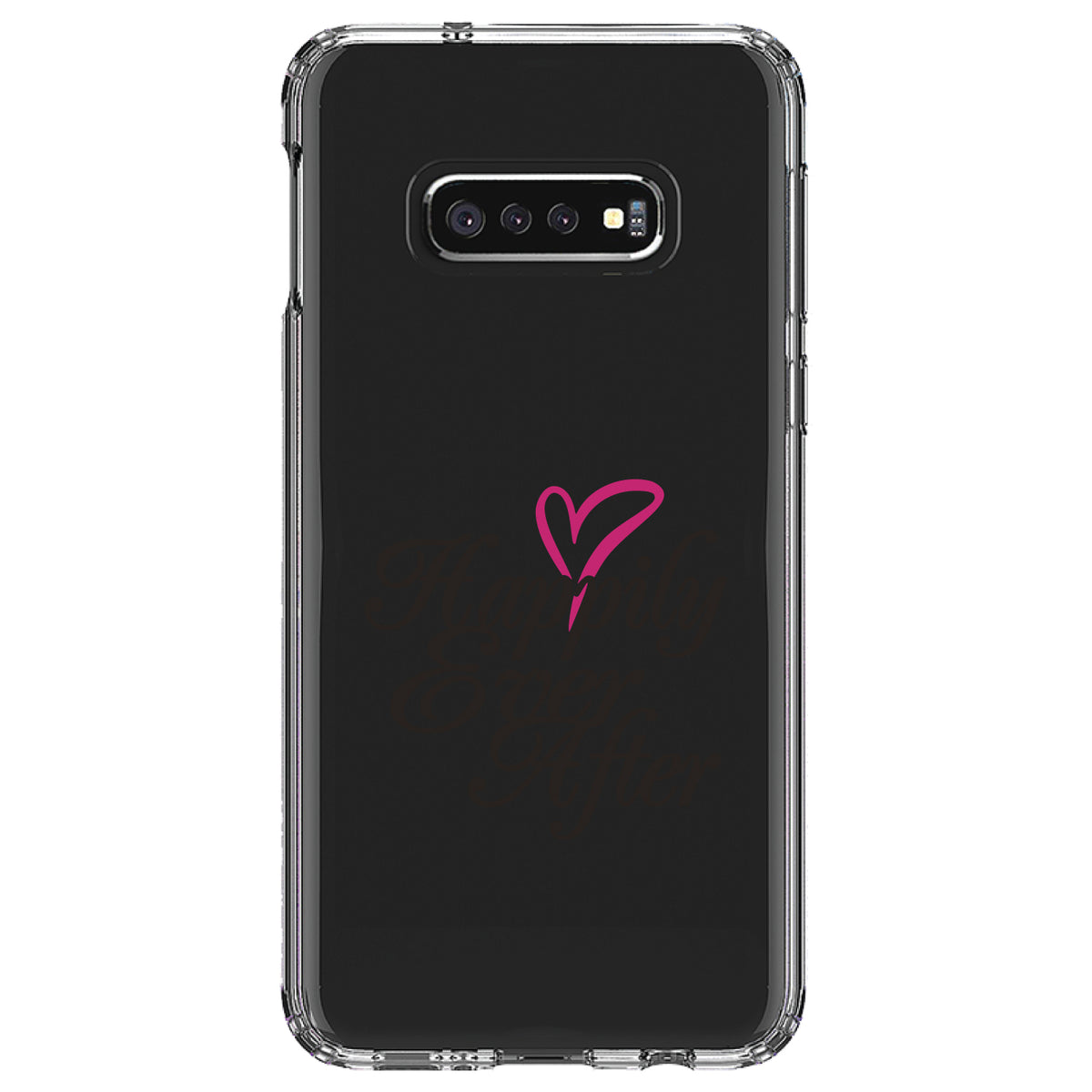 Happily Ever After Heart Clear Shockproof iPhone Case, view 18