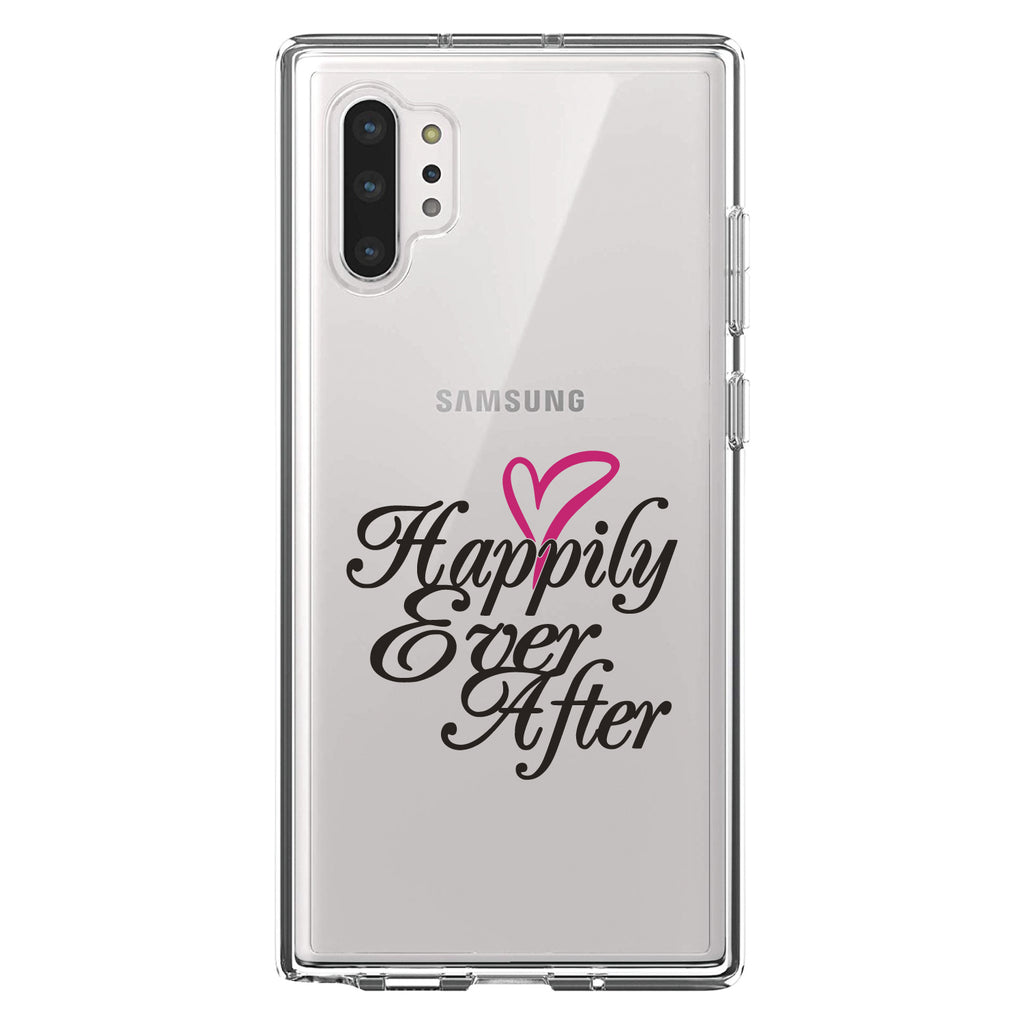 Happily Ever After Heart Clear Shockproof iPhone Case, view 10