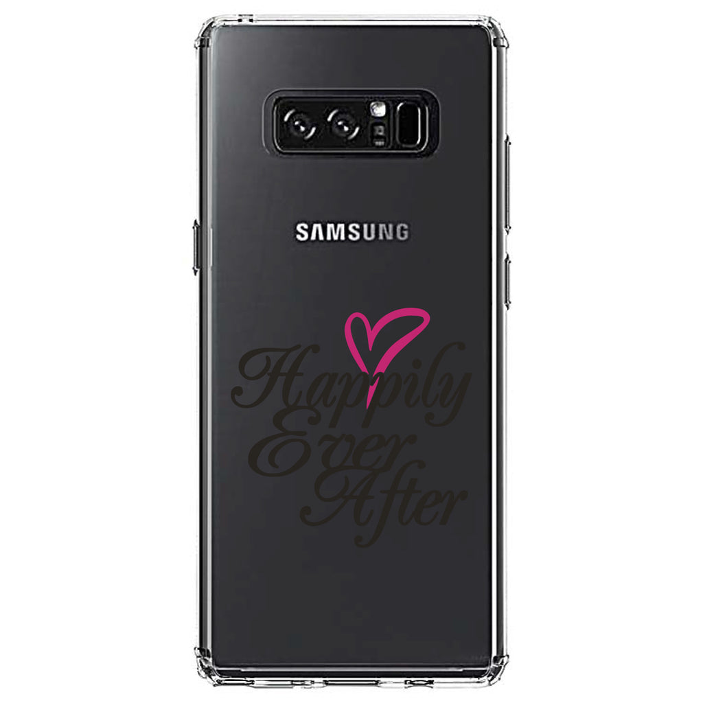 Happily Ever After Heart Clear Shockproof iPhone Case, view 12