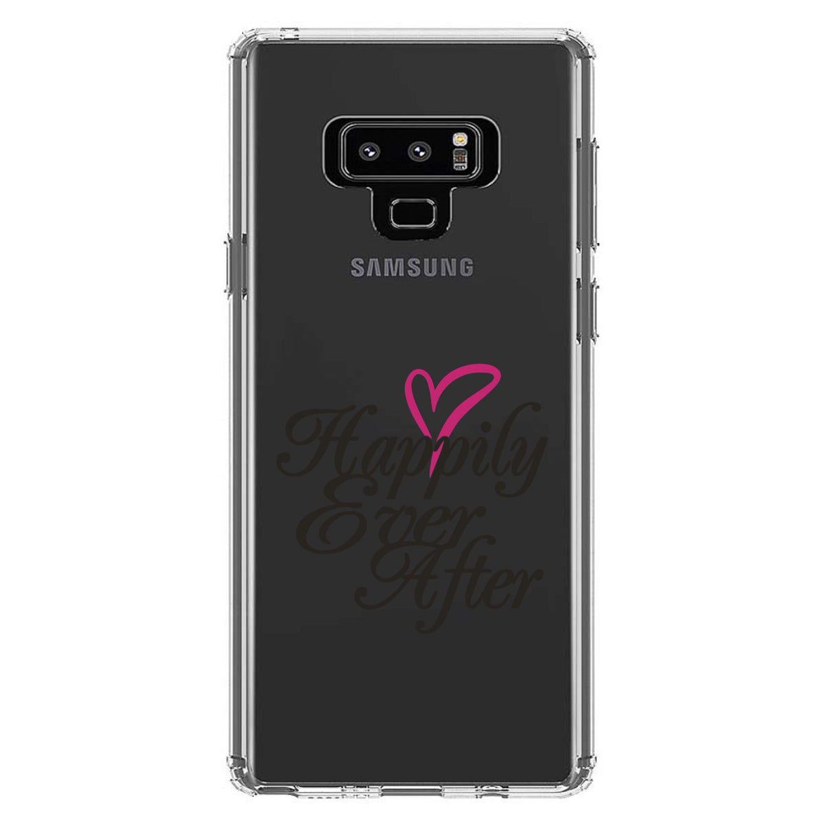 Happily Ever After Heart Clear Shockproof iPhone Case, view 11