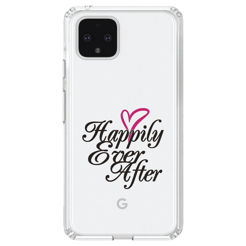 Happily Ever After Heart Clear Shockproof iPhone Case, view 24
