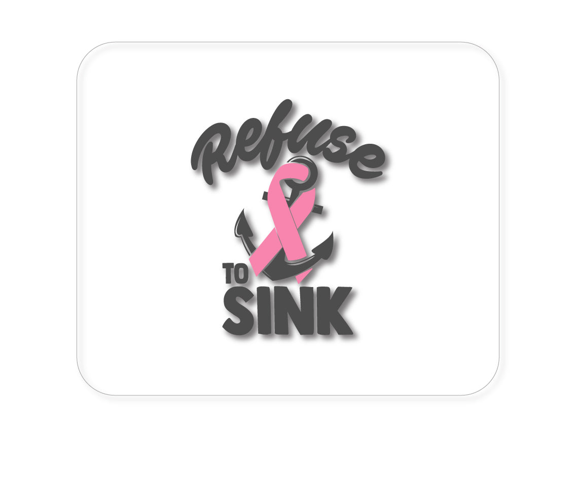 DistinctInk Custom Foam Rubber Mouse Pad - 1/4