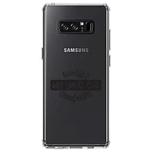 DistinctInk® Clear Shockproof Hybrid Case for Apple iPhone / Samsung Galaxy / Google Pixel - Always Kiss Your Cat Goodnight