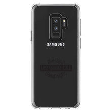 DistinctInk® Clear Shockproof Hybrid Case for Apple iPhone / Samsung Galaxy / Google Pixel - Always Kiss Your Cat Goodnight