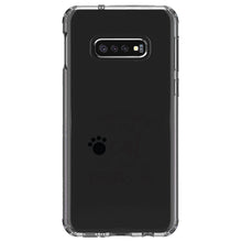 DistinctInk® Clear Shockproof Hybrid Case for Apple iPhone / Samsung Galaxy / Google Pixel - I Work Hard So My Cat Can Have a Better Life
